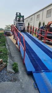 2024 nuevo diseño de 10 toneladas de acero de rejilla duradera cizallas de chatarra hidráulica barandillas planta de fabricación de motores azul oscuro VIET THANH - Product Image 4