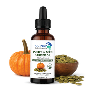 Aceite Portador de Semillas de Calabaza AARNAV Global Exports, Extra Virgen, Prensado en Frío, 100% Puro, Calidad Premium, Cuidado de la Piel y el Cuerpo - Product Image 3