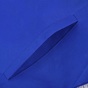 Tablier de maître de la franc-maçonnerie bleu - Broderie dorée avec tresse argentée, matériaux de qualité supérieure, broderie détaillée et qualité durable. - Product Image 4