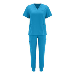 High Quality Custom Medical Scrub <b>Set</b> for Women Wholesale Hospital <b>Doctors</b> and Nurses Female Nursing Scrub Uniforms - Product Image 6