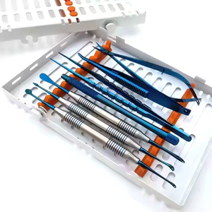 Kit de Cirugía Oral Periodontal de Acero Inoxidable de Alta Calidad, Juego de Instrumentos Quirúrgicos Dentales Profesionales Manuales - Product Image 5