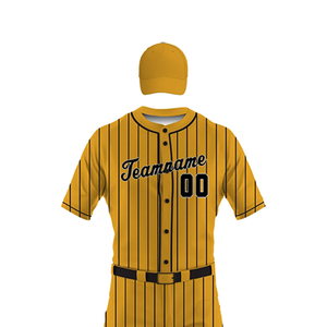 Wholesale Adults High Quality Breathable Baseball Uniform <b>Hip</b> Hop Sublimation Printed Solid Color Men Baseball Uniforms OEM - Product Image 5