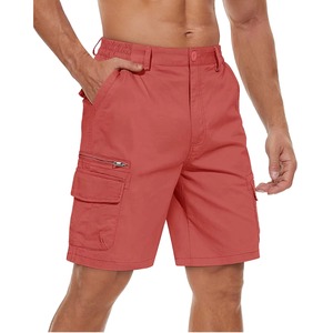 Shorts cargo en toile personnalisés pour hommes, shorts tactiques multi-poches, streetwear, fournisseur en gros - Product Image 5