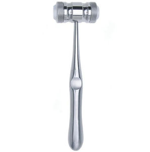 Martillo para huesos de acero inoxidable, instrumentos quirúrgicos ortopédicos veterinarios, manual, 7.5 pulgadas / Martillo Mead para levantar huesos duros - Product Image 5