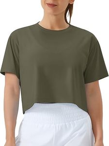 Camiseta Corta Oversize de Jersey Bordado para Mujer, Estilo Casual Urbano, Moda de Verano, Manga Corta, Ajuste Holgado, Venta al por Mayor - Product Image 2