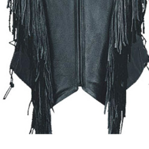 Women Western <b>Suede</b> Fringe Vest Leather Cowboy Sleeveless <b>Jacket</b> Tassel <b>Biker</b> Rodeo Festival Fashion Wear Premium OEM - Product Image 4