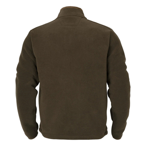 Chaqueta de invierno para hombre de forro polar sherpa premium con cremallera completa, para caza y actividades al aire libre, con tirador de cremallera de cuero, venta al por mayor OEM - Product Image 2