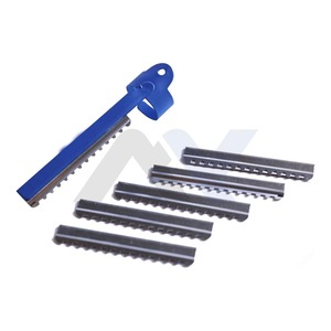 Peigne rasoir professionnel en acier inoxydable pour coiffure, outil de coupe de précision et de texturisation des cheveux pour salon, idéal pour les pointes fourchues - Product Image 2