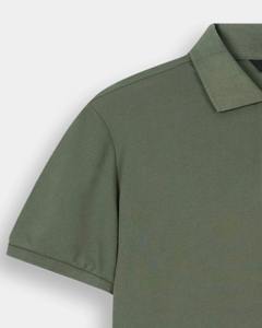 Chemise Homme Personnalisée à Manches Courtes Boutonnée en Jersey Tricoté 100% Coton de Haute Qualité, Brodé, Séchage Rapide, 200g - Product Image 5
