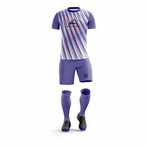 Uniformes de Fútbol Personalizados Premium para Adultos Unisex, Uniformes de Fútbol de Manga Corta 100% Poliéster con Logotipo Personalizado, Servicio OEM/ODM - Product Image 4