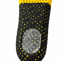 Semelles intérieures de sport en tissu respirant, coton, EVA, TPR, légères, durables, souples, absorbant les chocs, pour la course et la marche, vente en gros