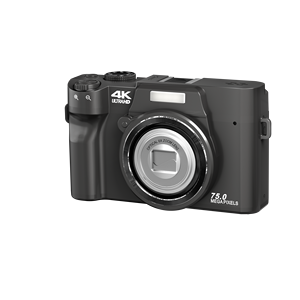 <span class=keywords><strong>Appareil</strong></span> <span class=keywords><strong>photo</strong></span> numérique avec zoom optique 12x, 4K, 75MP, écran UHD 3.0, WiFi, application, 31 filtres, mode beauté, <span class=keywords><strong>macro</strong></span> pour Windows/Mac - Product Image 1