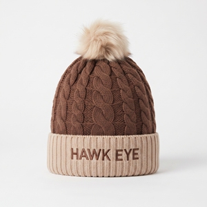 Gorro de Punto Personalizado con Logotipo de Dos Tonos, Gorro con Puño de Punto Acanalado, Gorro de Invierno Cálido Bordado Personalizado, Gorro Unisex de Estilo Urbano - Product Image 4