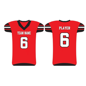 Uniforme de football haute performance pour l'entraînement et les matchs Uniforme de football américain Tissu polyester à séchage rapide - Product Image 5