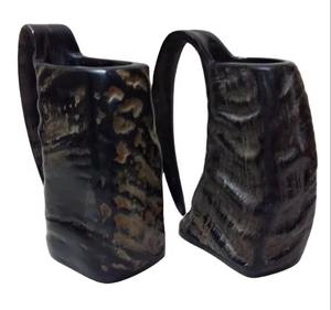 Jarra de Cuerno Natural Premium Hecha a Mano, Estilo Vikingo, para Beber Cerveza, al por Mayor - Product Image 2