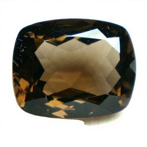 8X8M AAA Smokey Cuarzo Cojín Forma Checker Cut Piedra de cuarzo natural Lote al por mayor Cojín de piedras preciosas facetadas sueltas Cuarzo ahumado - Product Image 1