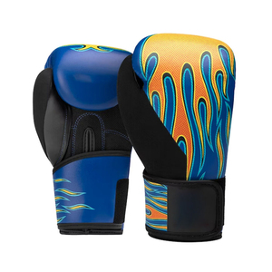 Camo Printing New <b>Design</b> PU Leather Boxing MMA Gloves With High Quality Customize Print Logo and Sizes Available in Stock - Product Image 1