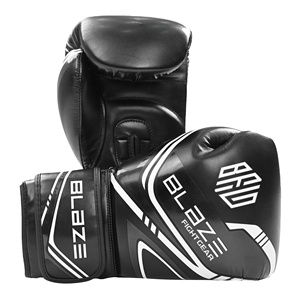 Gant de boxe d'arts martiaux de qualité professionnelle en cuir synthétique sac de boxe lourd entraînement pour kickboxing Muaythai MMA gant d'entraînement - Product Image 1