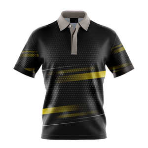 Maillots de sport de qualité supérieure, sublimation personnalisée, séchage rapide, coupe classique, col boutonné, toutes saisons, prix de gros - Product Image 3
