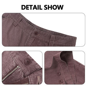 Pantalones cargo personalizados OEM para hombre, pantalones casuales con cintura elástica, pantalones deportivos tipo jogger con bolsillos, Haus Industries - Product Image 2