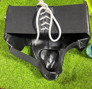 อุปกรณ์ป้องกันขาหนีบสำหรับชกมวย ทำจากหนัง EVA PU โฟม สำหรับฝึกซ้อมคิกบ็อกซิ่ง มวยไทย - Product Image 2