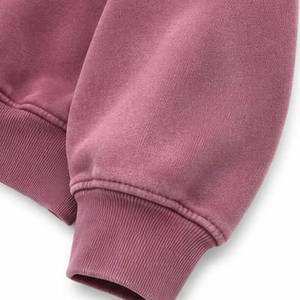 เสื้อฮู้ดดี้โอเวอร์ไซส์ผู้ชาย สีพื้น มีกระเป๋า ดีไซน์สตรีทแวร์ สำหรับฤดูใบไม้ร่วง ผ้าฝ้าย 100% เฟรนช์เทอร์รี่ แขนยาวแบบปกติ - Product Image 5