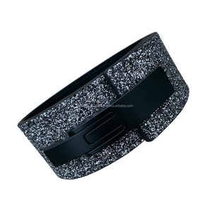 Ceinture à boucle à levier de 10mm d'épaisseur, couleur pailletée personnalisée - Product Image 5