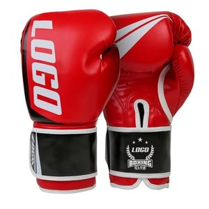 Boxing <b>Gloves</b> Premium PU Fight <b>Gloves</b> with Artificial Leather Construction and Protective Padding for Professional Training - Product Image 1