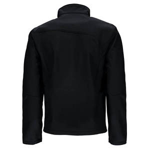 Veste en polaire noire pour homme, col montant, fermeture éclair, décontractée, imperméable, pour l'extérieur, hiver, avec capuche - Product Image 6