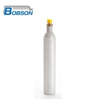 Bouteille de CO2 haute pression BOBSON pour machine à soda, machine à eau gazeuse, réservoir de carbonatation de boissons en aluminium rechargeable 60L BS-BE06