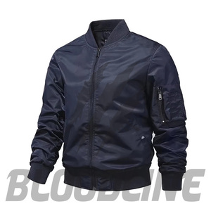 Veste bomber camouflage à manches longues pour homme, coupe-vent, vêtements de sport d'extérieur, toutes saisons, matière polyester - Product Image 2