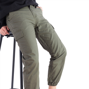 Pantalons cargo pour hommes à la mode, coupe slim, de haute qualité, confortables, pantalons cargo décontractés pour hommes, pantalons cargo de haute qualité pour hommes, streetwear personnalisé pour hommes - Product Image 2