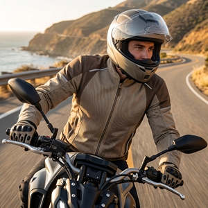 Premium Mesh Motorcycle <b>Jacket</b> Men Breathable Riding <b>Jacket</b> Protective <b>Biker</b> Gear Summer Airflow <b>Jacket</b> - Product Image 6