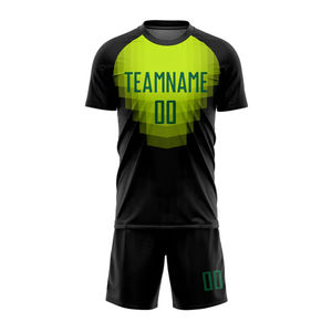 Uniforme de Fútbol Sublimado con Logotipo Personalizado, Conjunto de Camiseta de Fútbol Transpirable para Hombre, Kits de Ropa Deportiva de Entrenamiento para Equipos al por Mayor - Product Image 3