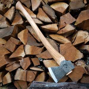 STEEL CRAFT INTERNATIONAL Hacha de acero de aleación forjada a mano con mango de madera de 26 pulgadas, grado DIY, ODM, 1 año de garantía - Product Image 1