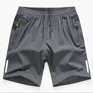 Pantalones Cortos Deportivos Casuales de Alta Calidad para Hombre, Holgados, Rectos, con Bolsillo con Cremallera, Talla Grande, Pantalones Cortos Deportivos de Cinco Puntos para Hombre - Product Image 2