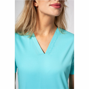 Conjuntos de Uniformes Médicos Personalizados al por Mayor con Logotipo, Conjuntos de Uniformes de Enfermera Elásticos, Blusas de Enfermería, Uniformes Médicos para Mujer - Product Image 3