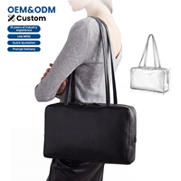 Sac fourre-tout de luxe en cuir d'agneau véritable souple pour femme, idéal pour les trajets quotidiens, sac à bandoulière en cuir premium pour le travail et le bureau