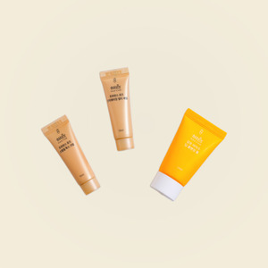 Kit de viaje de 3 piezas Haeyum de cuidado de la piel coreano original K-Beauty, hecho en Corea, tamaño viaje, productos iluminadores - Product Image 5