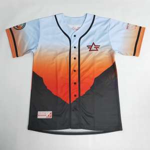 Camiseta de Béisbol Sublimada Personalizada, Bordado Personalizado, Diseño Totalmente Personalizado, Transpirable, Talla Grande, Ropa Deportiva Unisex para Equipos - Product Image 5