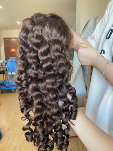 PERRUQUE PERSONNALISÉE À PARTIR DE VRAIS CHEVEUX HUMAINS-NAH Hair au Vietnam, Nous vendons des cheveux humains bruts vietnamiens et cambodgiens et une perruque personnalisée - Product Image 2