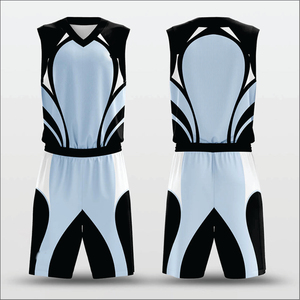 Uniforme de Baloncesto Transpirable 100% Poliéster Directo de Fábrica, Logotipo Personalizado Impreso, Conjuntos de Tallas Grandes, Diseña Tu Propio Uniforme de Baloncesto - Product Image 6