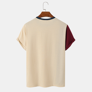 Camisetas de Manga Corta con Cuello Redondo 100% Algodón Hechas en Pakistán para Hombre - Logotipo Personalizado, Transpirables y de Secado Rápido, Ropa Casual de Verano - Product Image 2