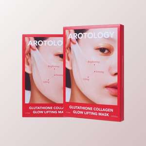 มาส์กหน้าสีดำ Arotolroji Glutathione Collagen glow Lifting Mask 5 แผ่น แผ่นมาส์กหน้าเกาหลี แผ่นมาส์กหน้า แผ่นมาส์กหน้าสำหรับปั่นจักรยาน - Product Image 5