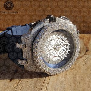 Reloj de Lujo para Mujer Charm_Jewells, 38 mm, Redondo, Analógico, de Cuarzo, con Correa de Acero Inoxidable, Esfera de Cristal de Zafiro y Bisel de Diamantes - Product Image 4