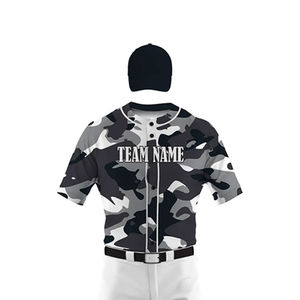 Uniforme de Béisbol Corto, Ligero y Cómodo, Fabricado Profesionalmente, Estilo Top, Secado Rápido, Personalizado, 100% Poliéster - Product Image 5