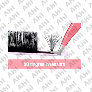 Pinzas de Volumen para Extensión de Pestañas de Acero Inoxidable de Alta Precisión Profesional, Pinzas de Volumen Antiestáticas para Extensión de Pestañas - Product Image 6