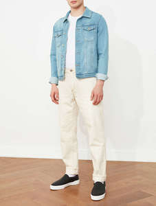 Blue <b>Denim</b> <b>Jacket</b> <b>Hooded</b> Breathable Quick Dry Winter Casual Outdoor Street Fashion 100% Cotton - Product Image 5