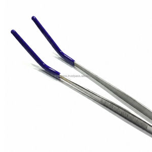 Pince à soudure professionnelle courbée en acier inoxydable, outil de précision pour la réparation électronique et l'assemblage de bijoux - Product Image 2