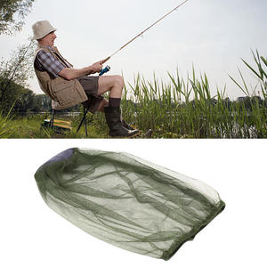 Voile de protection en maille respirante pour apiculteur, idéal pour les activités de plein air, coupe ample, vert - Product Image 2